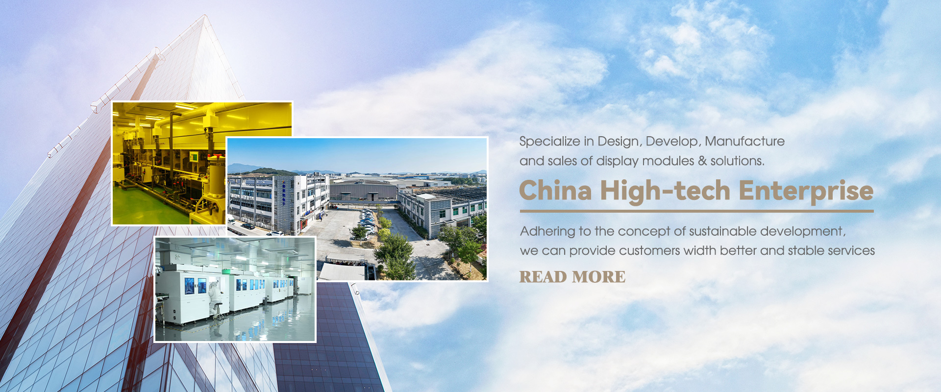 Proveedor de pantallas TFT de China