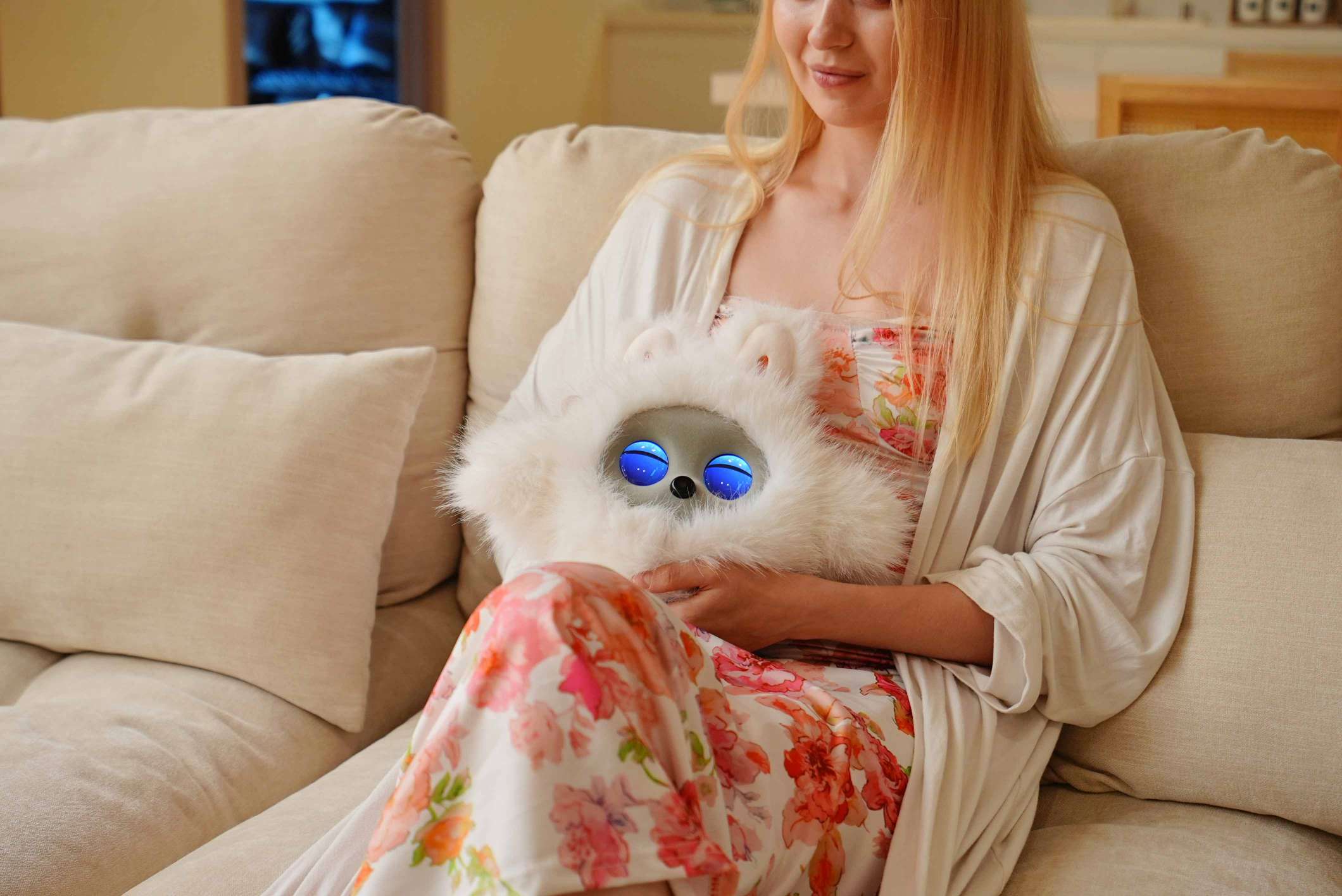 Mascota robótica con IA: habilitada por la tecnología, que hace que la compañía sea más cálida