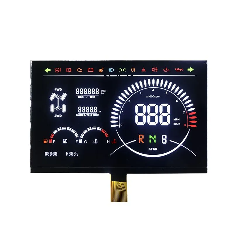Módulo de visualización LCD de segmento